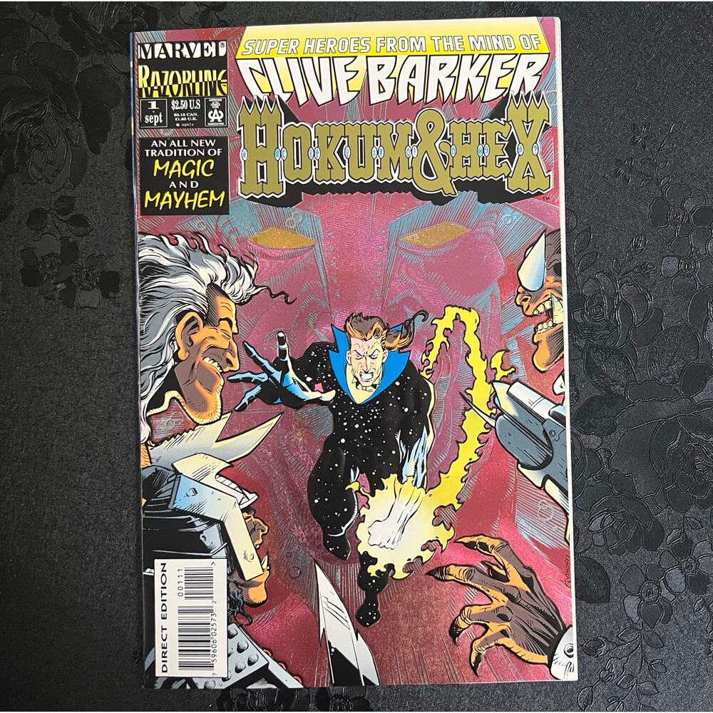 Clive Barker Hokum & Hex #1 Sep 1993 Marvel Razorline Comics